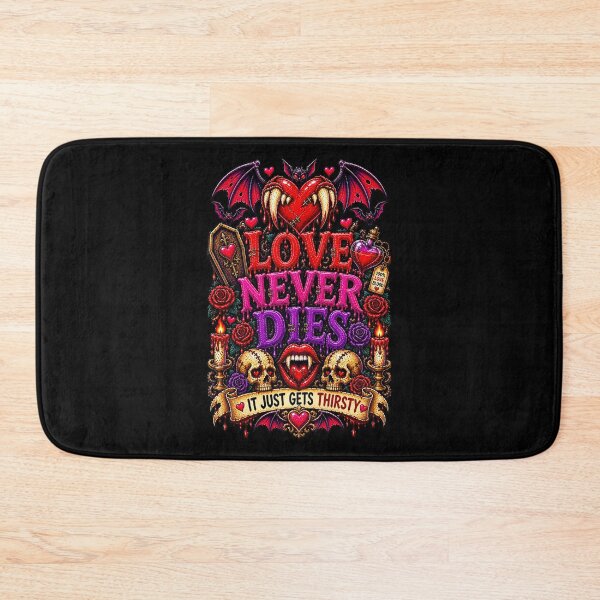 Item preview, DARK LOVE ❤️ - MONSTER ROMANCE COLLETION -  VAMPIRE LOVE -   LOVE NEVER DIES - IT JUST GETS THIRSTY v2 designed and sold by WheelieGdArt.