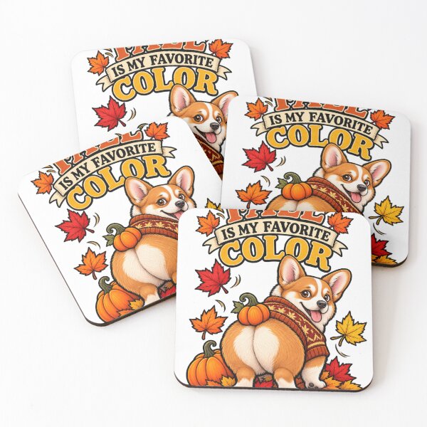 Item preview, Fall Is My Favorite Color Corgi | Cute Corgi Butt Pumpkin Fall Dog designed and sold by KnrNazimTHRE4DS.