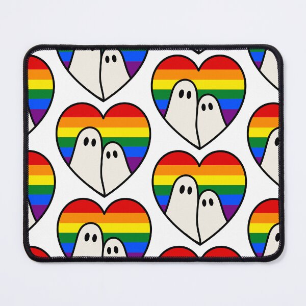 Item preview, Pride Ghost love – Kawaii Halloween LGBTQ Heart designed and sold by Cannaxes Studio.