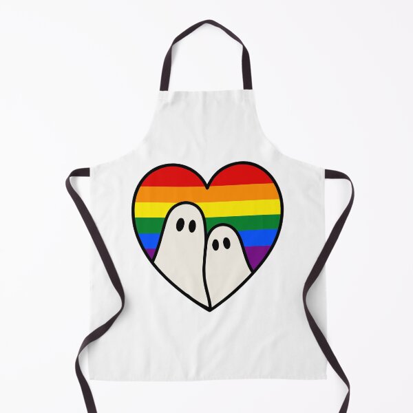 Item preview, Pride Ghost love – Kawaii Halloween LGBTQ Heart designed and sold by Cannaxes Studio.