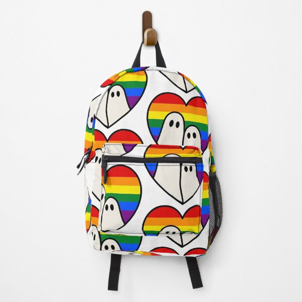 Item preview, Pride Ghost love – Kawaii Halloween LGBTQ Heart designed and sold by Cannaxes Studio.