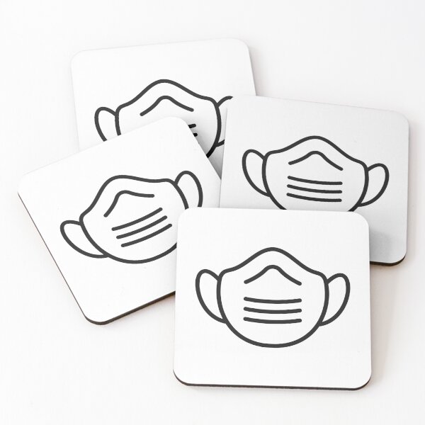 Item preview, Protective Face Mask Line Icon designed and sold by VectorForge Studio.