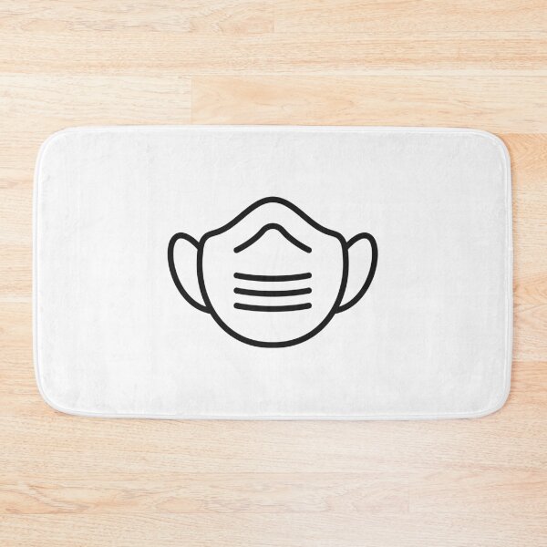 Item preview, Protective Face Mask Line Icon designed and sold by VectorForge Studio.
