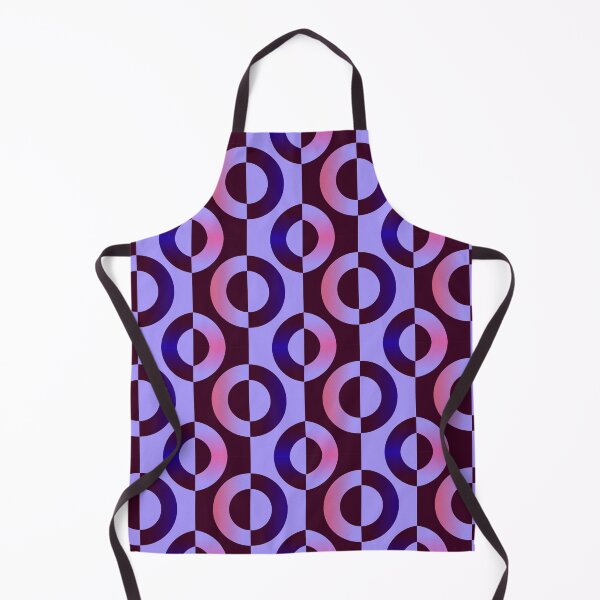 Item preview, Retro Neon Circles Geometric Pattern designed and sold by Zaya_art.