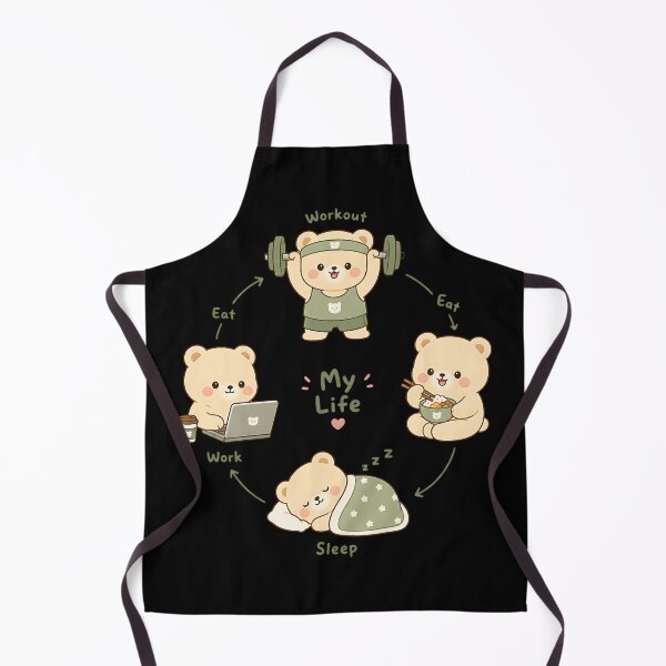 Item preview, My Life Loop Cycle | Cute Character Design designed and sold by MOCH- ART.