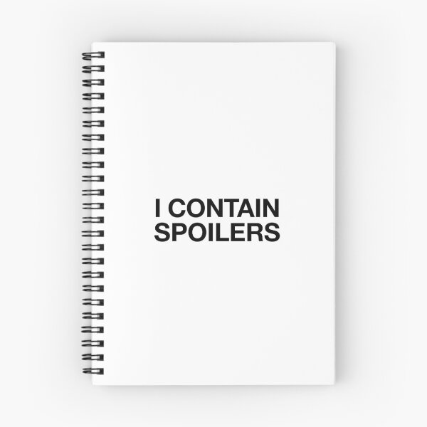 Item preview, I CONTAIN SPOILERS designed and sold by BeBoldOrBeBold.