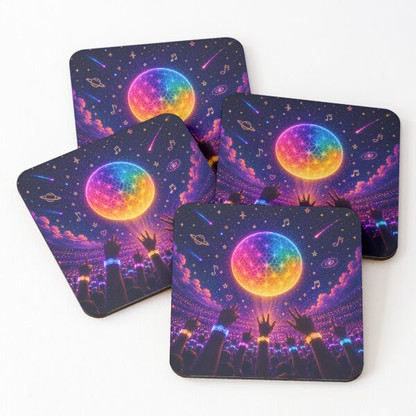 Item preview, Music of the Spheres Cosmic Stadium Concert Graphic Tee designed and sold by Fanverse Merchandise.