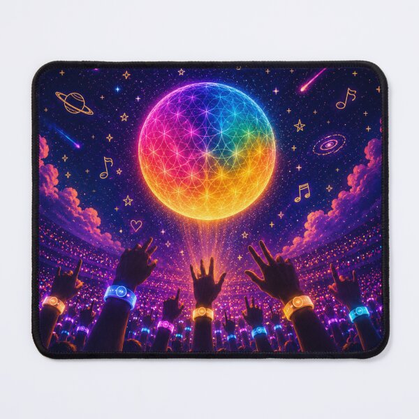 Item preview, Music of the Spheres Cosmic Stadium Concert Graphic Tee designed and sold by Fanverse Merchandise.
