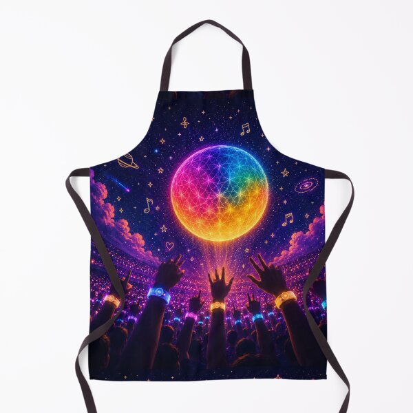 Item preview, Music of the Spheres Cosmic Stadium Concert Graphic Tee designed and sold by Fanverse Merchandise.