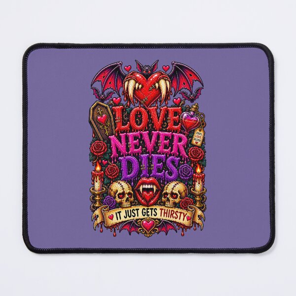 Item preview, DARK LOVE ❤️ - MONSTER ROMANCE COLLETION - VAMPIRE LOVE - LOVE NEVER DIES - IT JUST GETS THIRSTY v3 designed and sold by WheelieGdArt.