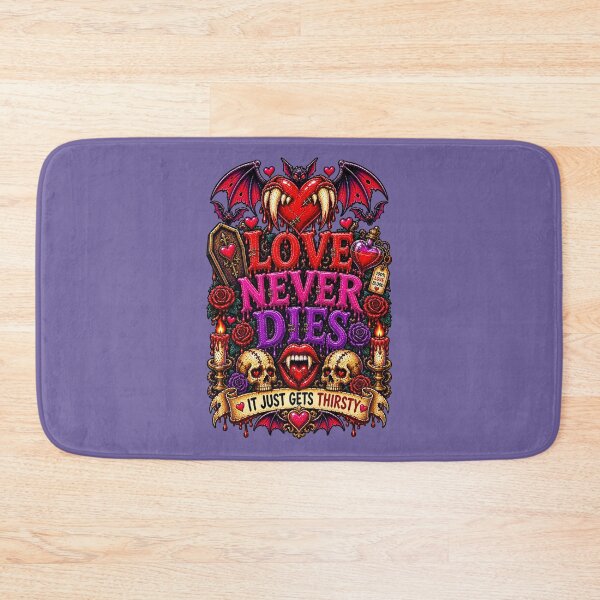 Item preview, DARK LOVE ❤️ - MONSTER ROMANCE COLLETION -  VAMPIRE LOVE -    LOVE NEVER DIES - IT JUST GETS THIRSTY v3 designed and sold by WheelieGdArt.