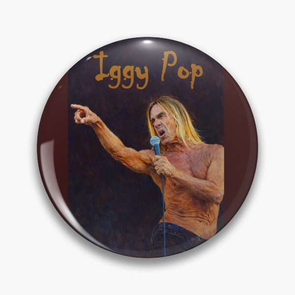Item preview, Iggy Pop Concert Painting designed and sold by Halifaxartguy.