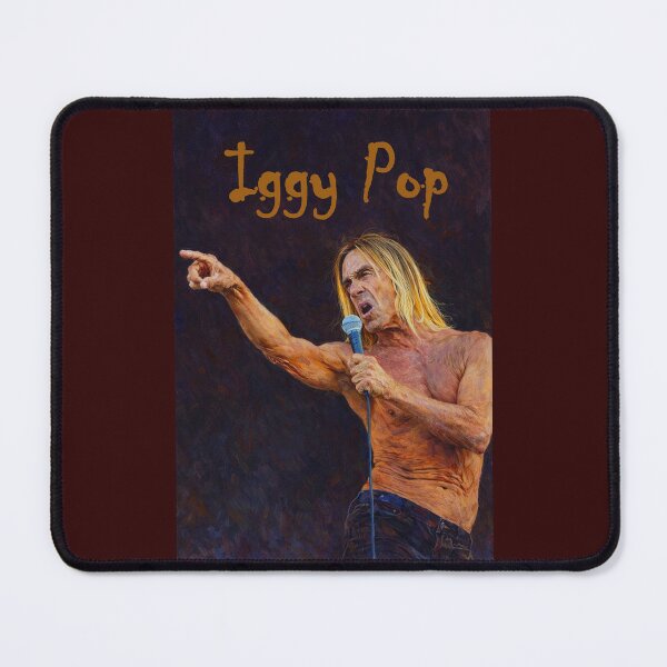 Item preview, Iggy Pop Concert Painting designed and sold by Halifaxartguy.