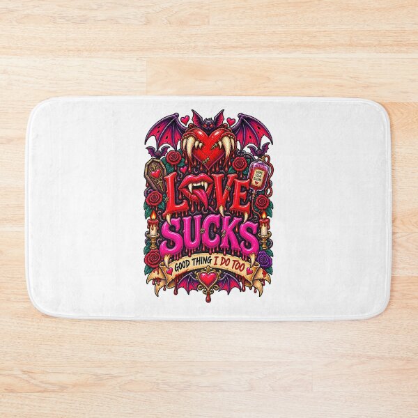 Item preview, DARK LOVE ❤️ - MONSTER ROMANCE COLLETION - VAMPIRE LOVE -  LOVE SUCKS - GOOD THING I DO TOO designed and sold by WheelieGdArt.