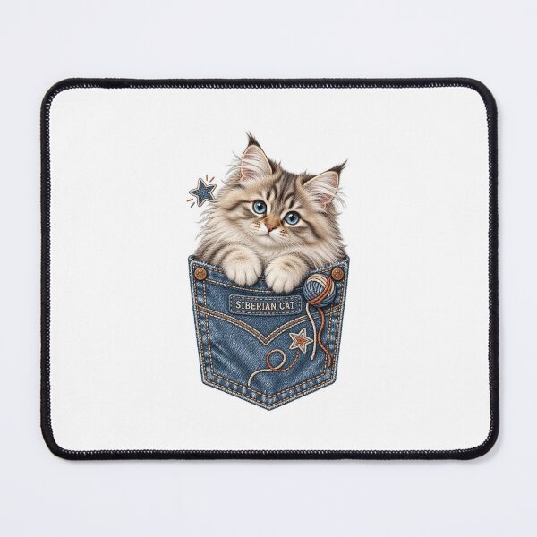Item preview, Cute Siberian Pocket Cat designed and sold by AMICO77.