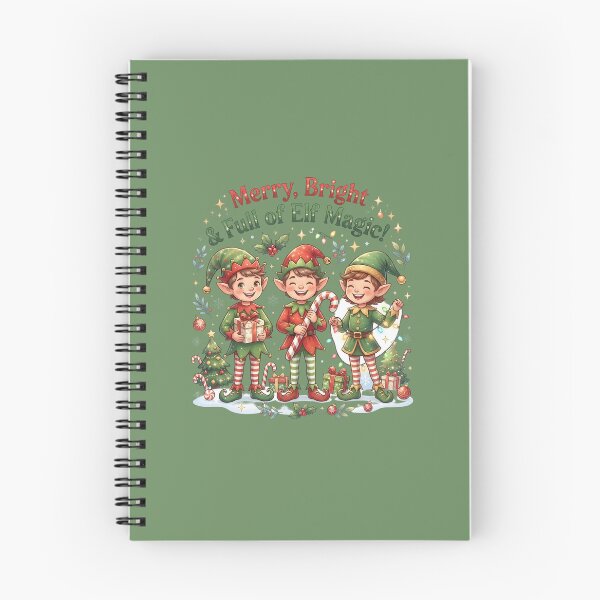 Item preview, Christmas Elves  designed and sold by Whimsy Petal and Co..