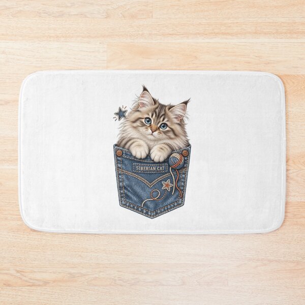 Item preview, Cute Siberian Pocket Cat designed and sold by AMICO77.