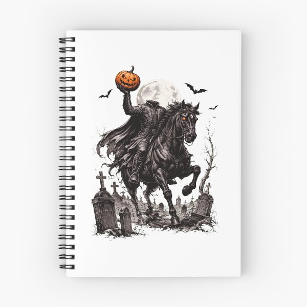 Item preview, Spooky Horseman Halloween Graveyard Moon designed and sold by CourtneyC58877.