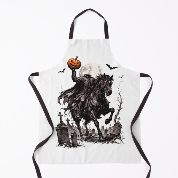 Item preview, Spooky Horseman Halloween Graveyard Moon designed and sold by CourtneyC58877.