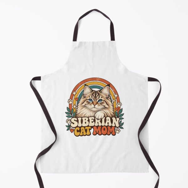 Item preview, Retro Siberian Cat Mom Art designed and sold by AMICO77.