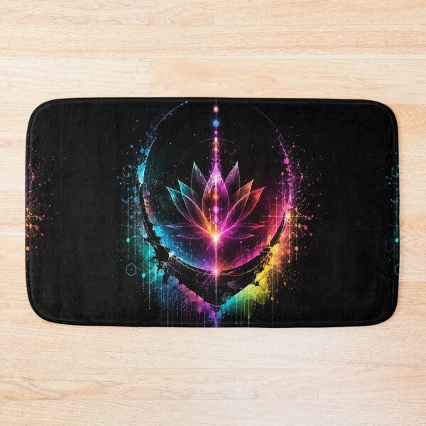Item preview, Neon Bloom - Geometric Energy designed and sold by Personiq Kaleido.