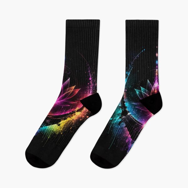 Item preview, Neon Bloom - Geometric Energy designed and sold by Personiq Kaleido.