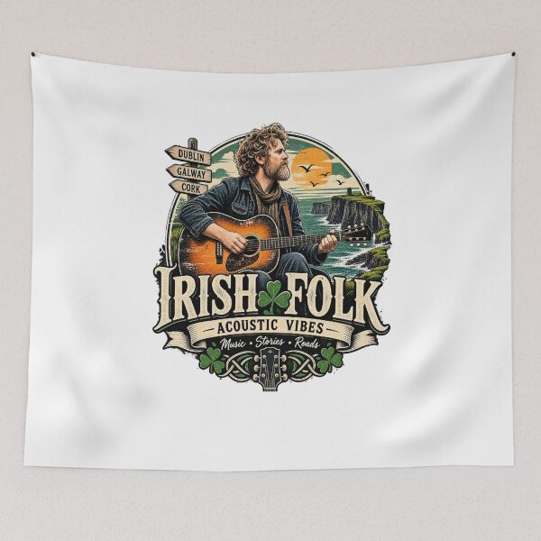 Item preview, Irish Folk Acoustic Music designed and sold by Artbysarmina.