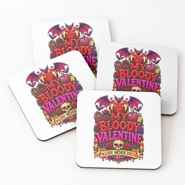 Item preview, DARK LOVE ❤️ - MONSTER ROMANCE COLLETION - VAMPIRE LOVE -  MY BLOODY VALENTINE - LOVE NEVER DIES designed and sold by WheelieGdArt.