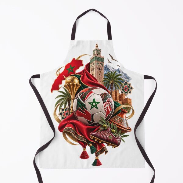 Item preview, Moroccan Football Heritage – Morocco Soccer Culture & Dream designed and sold by Ramadane_design1.