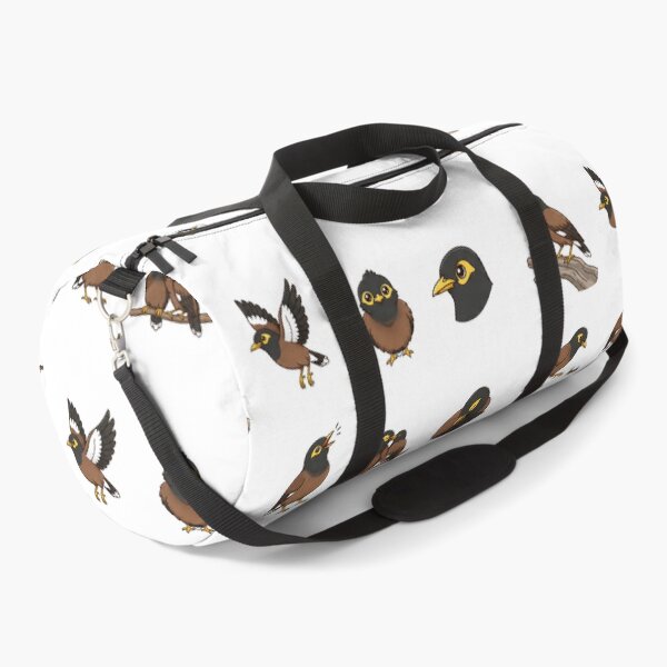 Item preview, Cute Common Myna Bird Yellow Beak Aesthetics Sticker Sheet designed and sold by Rehnair.