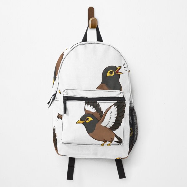 Item preview, Cute Common Myna Bird Yellow Beak Aesthetics Sticker Sheet designed and sold by Rehnair.