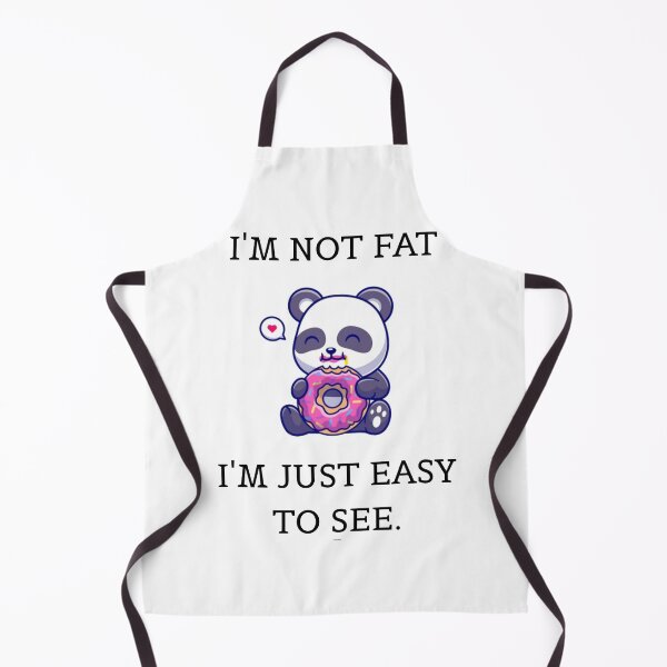 Item preview, I'M NOT FATI'M JUST EASY TO SEE. designed and sold by DarkRoastDesign.