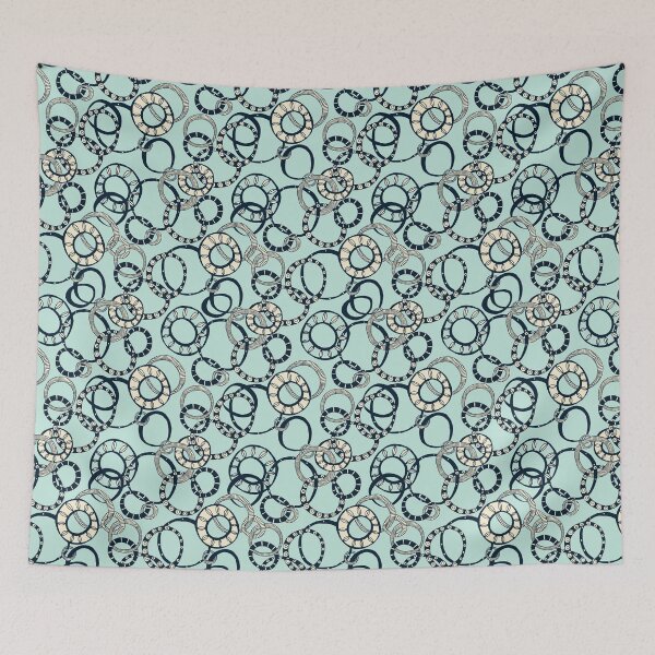 Item preview, Honolulu hoopla pale blue designed and sold by scrummy.