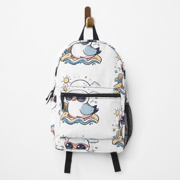 Item preview, Cute Seagull Beach Vibes | Kawaii Seagull with Sunglasses & Seashell designed and sold by dreamz-world.