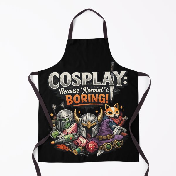 Item preview, Cosplay Because Normal Is Boring - Fantasy Humor designed and sold by SidTastic .