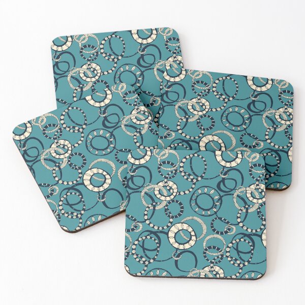 Item preview, Honolulu hoopla blue designed and sold by scrummy.