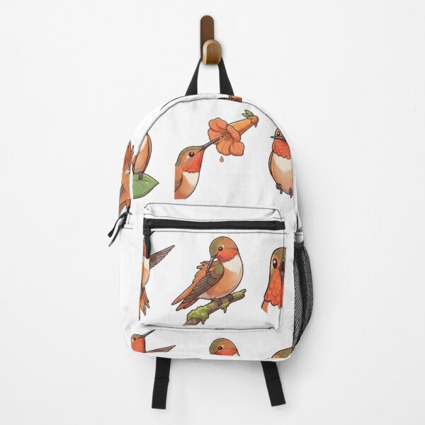 Item preview, Cute Hummingbird Flower Nectar Flying Bird Aesthetic Sticker pack Sheet designed and sold by Rehnair.