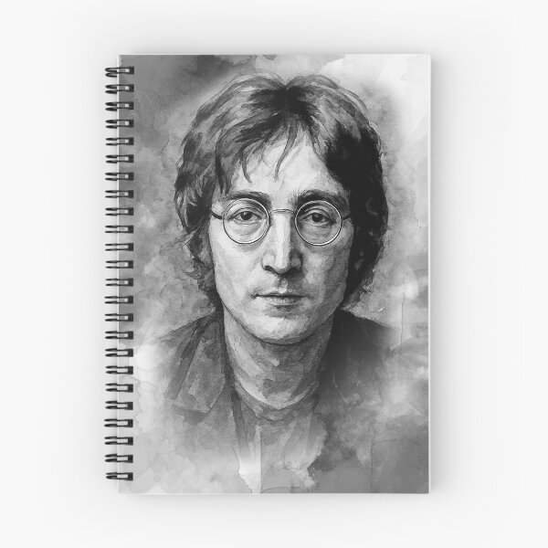 Item preview, John Lennon Watercolour Portrait – Iconic Beatles Art Print by Conor Keegan designed and sold by ConorKeeganArt.