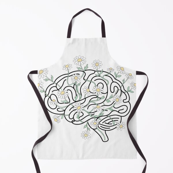 Item preview, Overthinker Club – Mental Health & Mindfulness Daisy Brain Vector Illustration designed and sold by BS Creations.