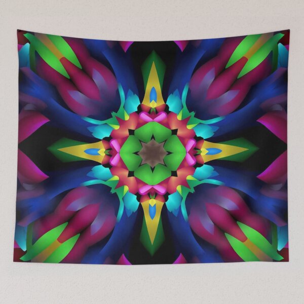 Item preview, Luminous kaleidoscopic symmetry designed and sold by Sigtrix.