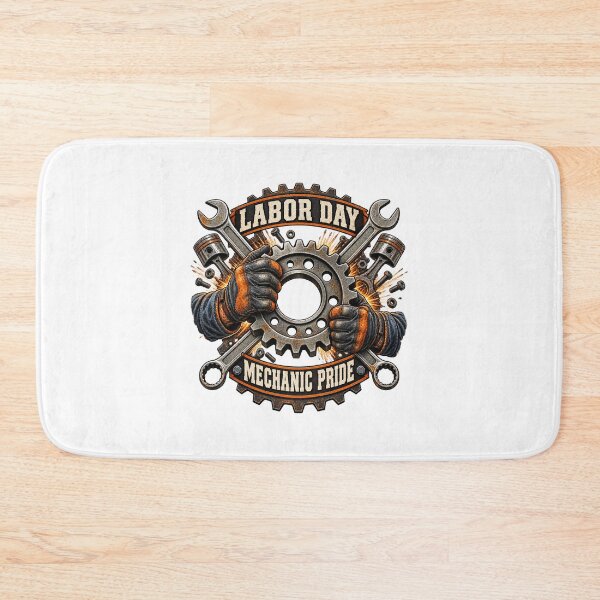 Item preview, Labor Day Mechanic Gear Worker Pride designed and sold by AMICO77.