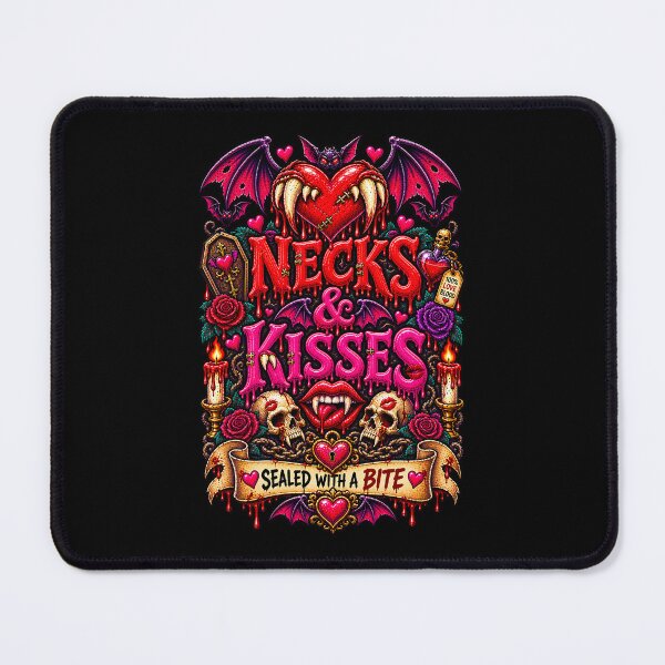 Item preview, DARK LOVE ❤️ - MONSTER ROMANCE COLLETION - VAMPIRE LOVE - NECKS & KISSES - SEALED WITH A BITE v2 designed and sold by WheelieGdArt.