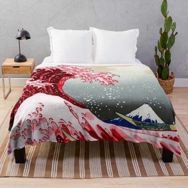Item preview, The Great Wave off Kanagawa seascape painting print by Katsushika Hokusai designed and sold by Jéanpaul Ferro.