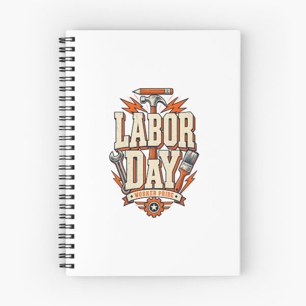 Item preview, Labor Day Bold Industrial Typography designed and sold by AMICO77.