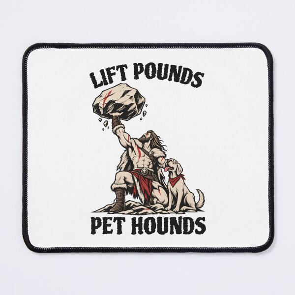 Item preview, Lift Pounds Pet Hounds designed and sold by wolfkin-design.