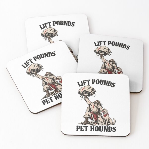 Item preview, Lift Pounds Pet Hounds designed and sold by wolfkin-design.