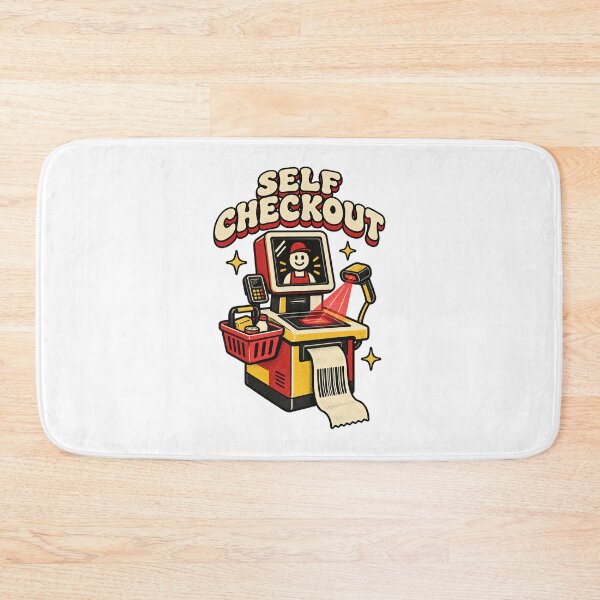 Item preview, Self Checkout Humor Retro Machine designed and sold by AMICO77.