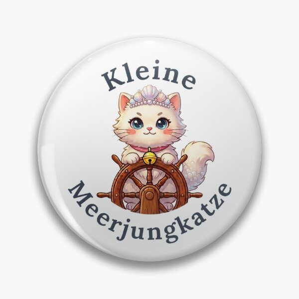 Artikelvorschau, Süße Katze Smilla - Kleine Meerjungkatze Maritim entworfen und verkauft von 1smillaundfiete.