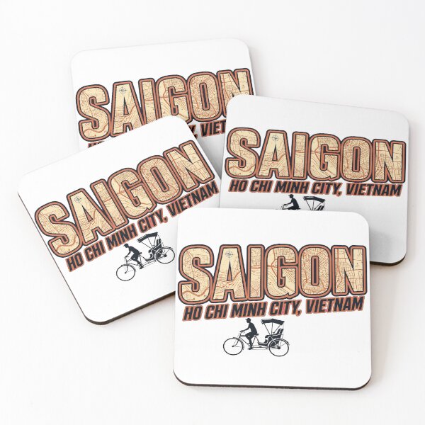 Item preview, Saigon Cartography - Ho Chi Minh City - Vintage  Cyclo 2 designed and sold by Danh Style.