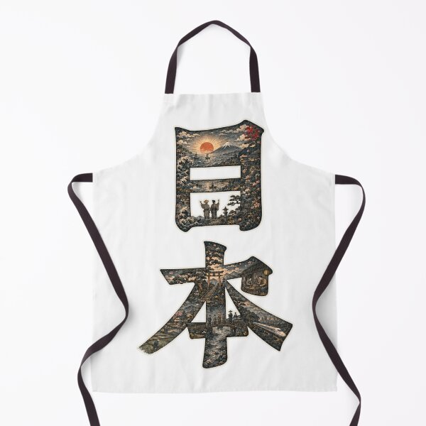 Item preview, Japan Kanji in Ukiyo-e Landscapes designed and sold by KEISAI-Japan.